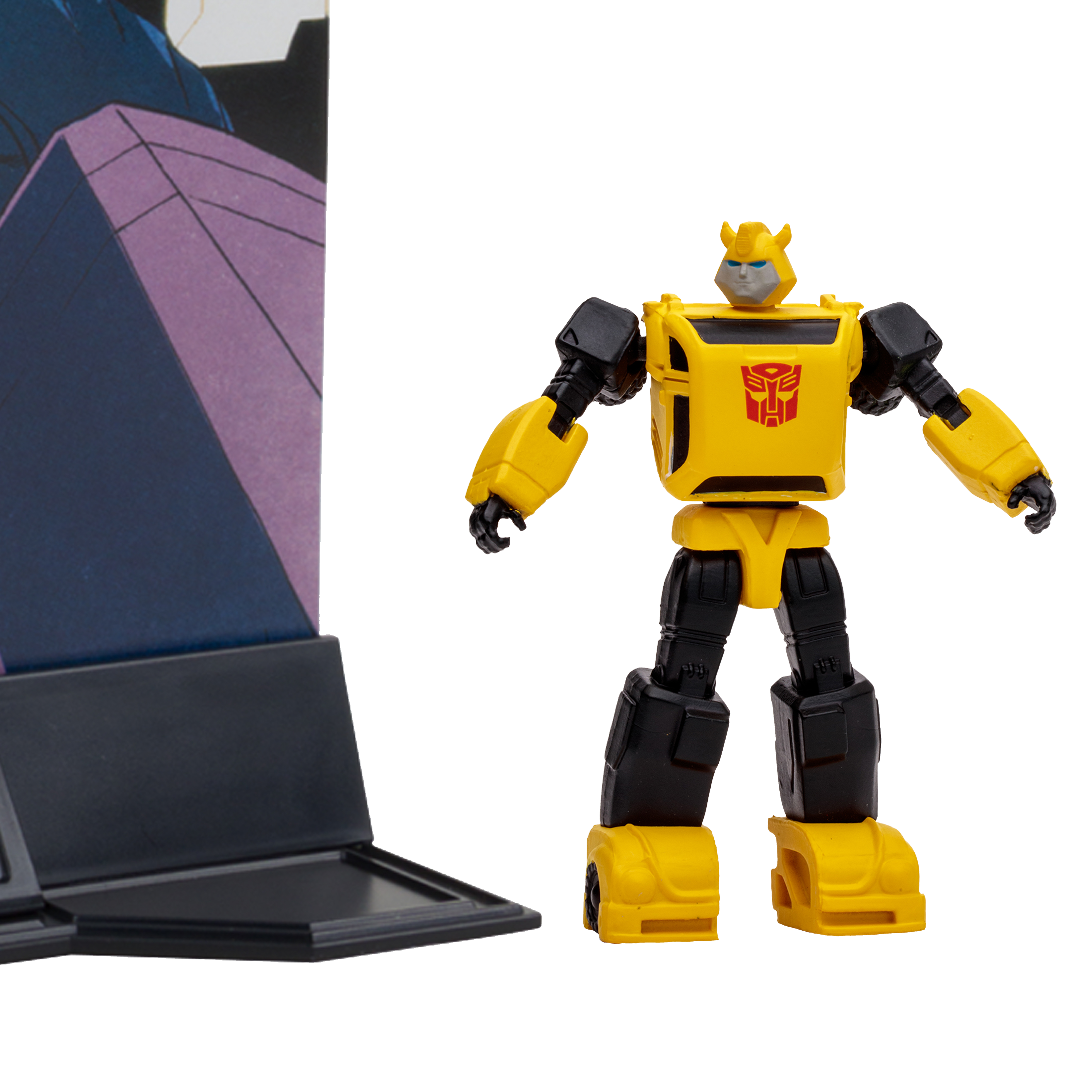 Transformers Page Punchers 2pk Bumblebee and Wheeljack 3in Action Figures with 2 Comics McFarlane Toys