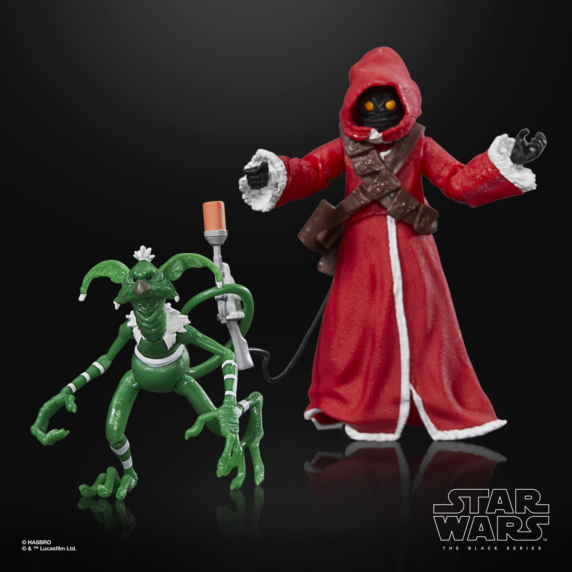 STAR WARS The Black Series Jawa & Salacious B. Crumb (Holiday Edition)