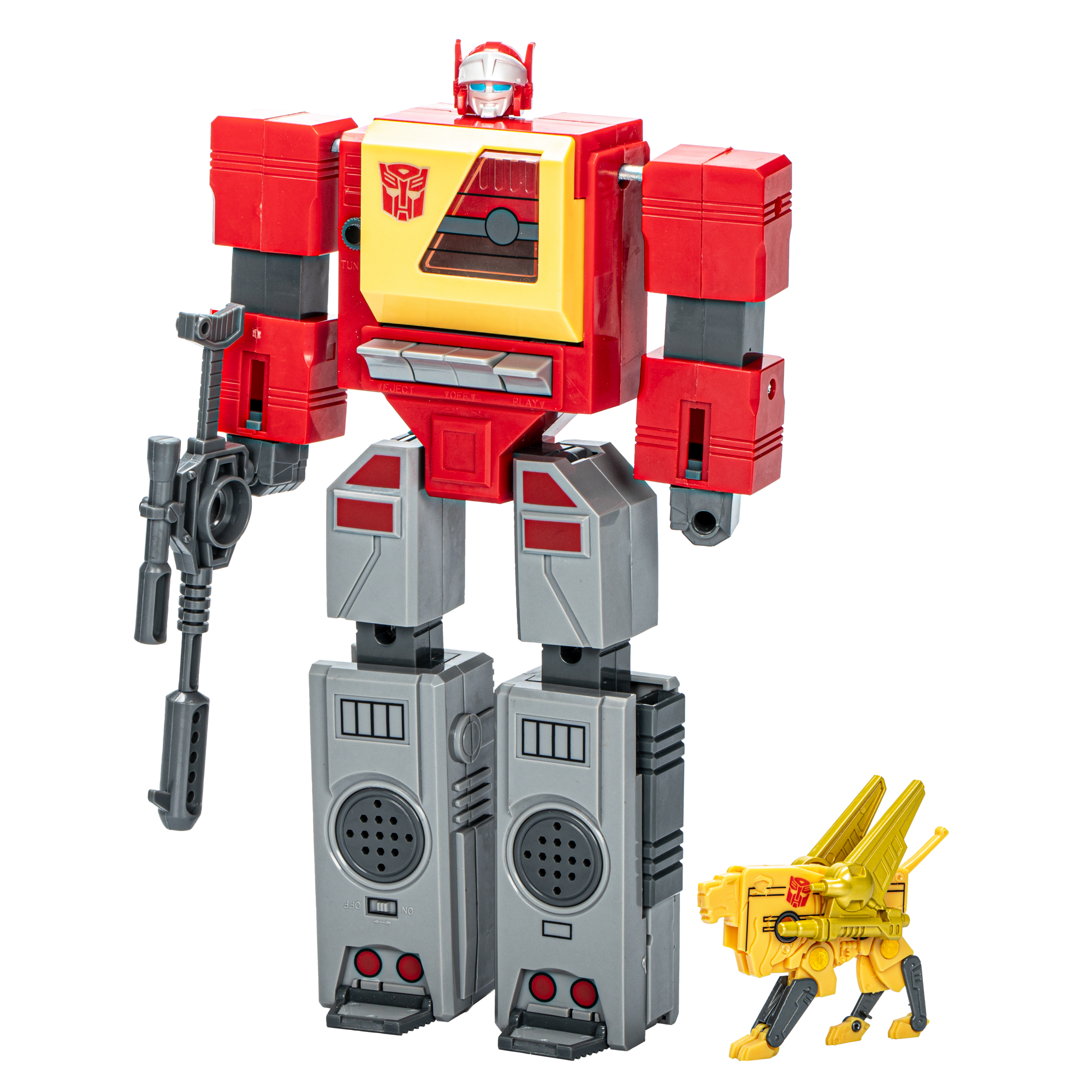 Transformers Retro 40th Anniversary Autobot Blaster & Steeljaw