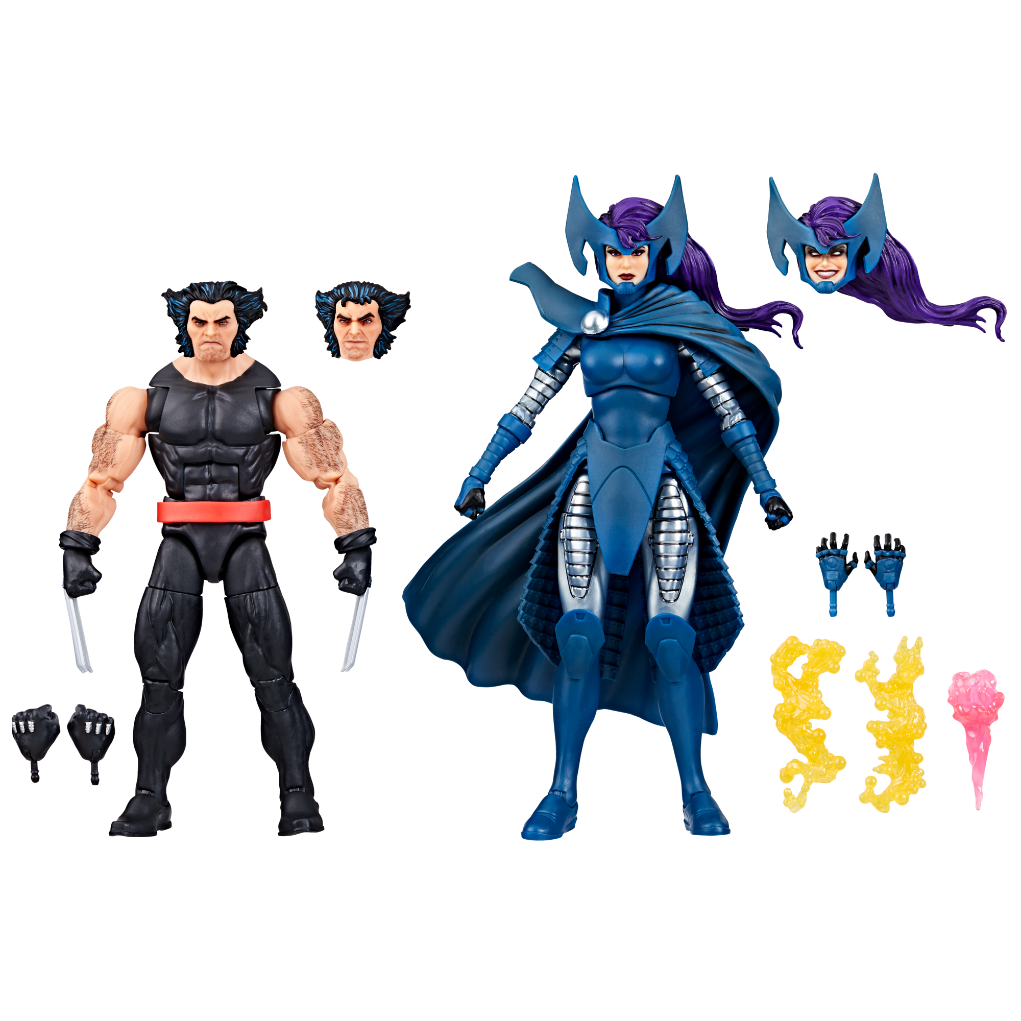 Marvel Legends Series Wolverine and Psylocke
