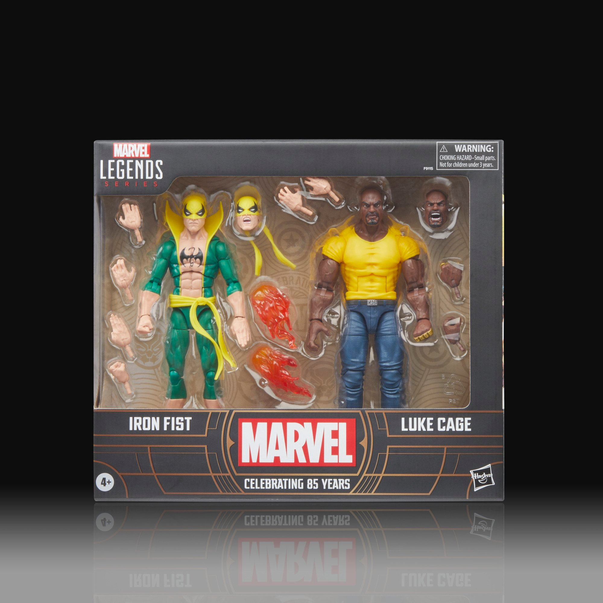 Marvel Legends Series Iron Fist and Luke Cage