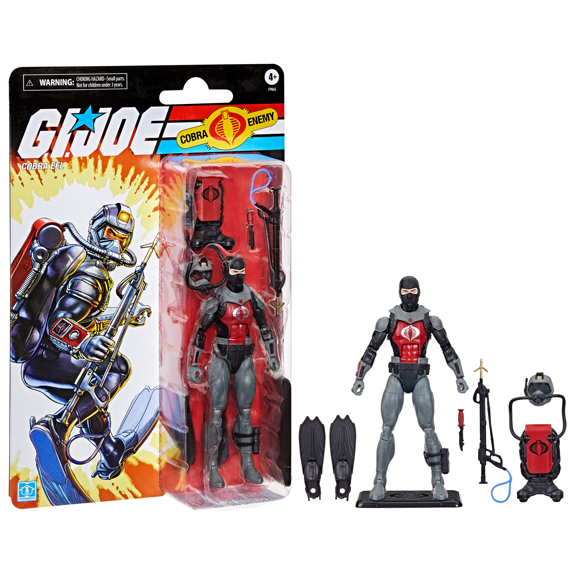 G.I. Joe Classified Series Retro Cardback Cobra Eel