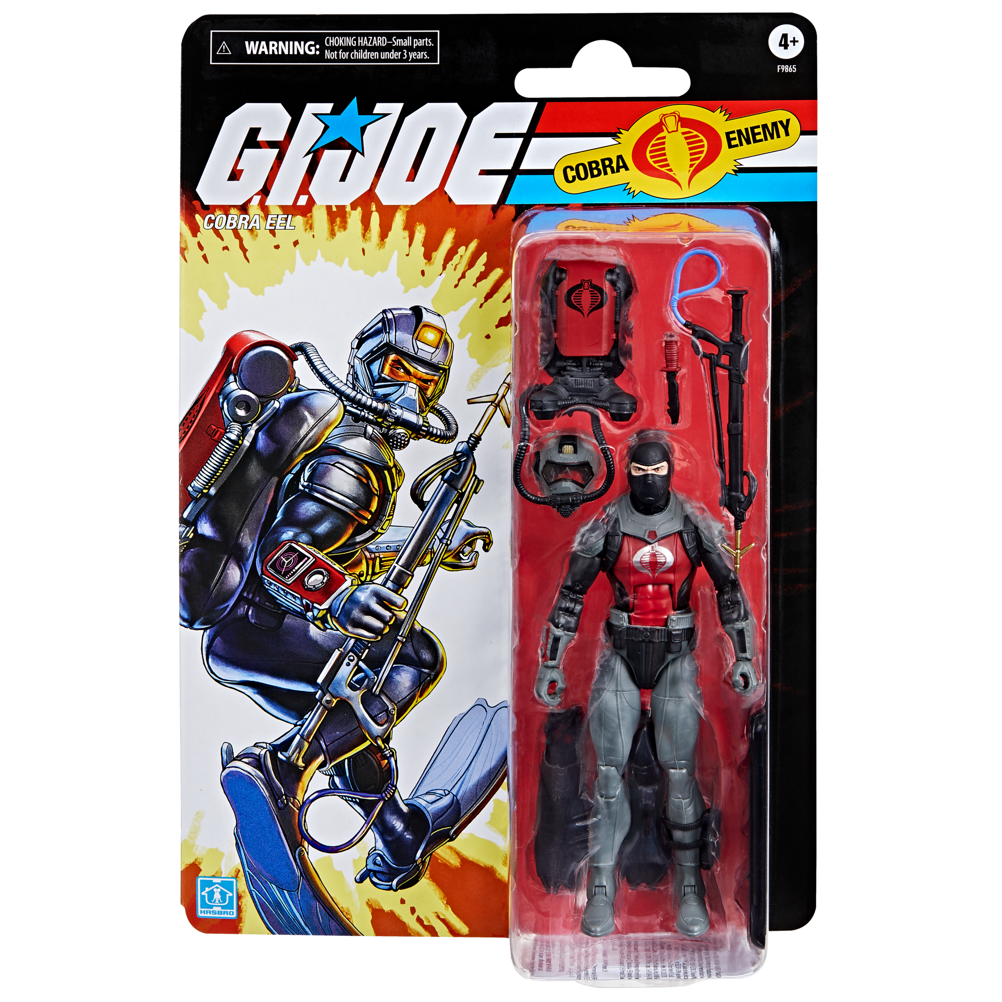 G.I. Joe Classified Series Retro Cardback Cobra Eel