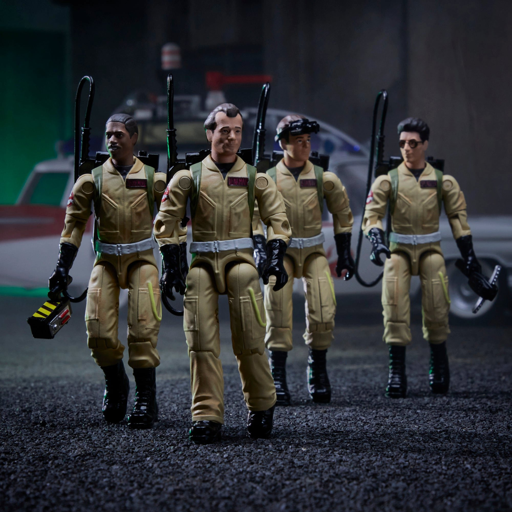 Ghostbusters Plasma Pack 40th Anniversary O-ring Figures