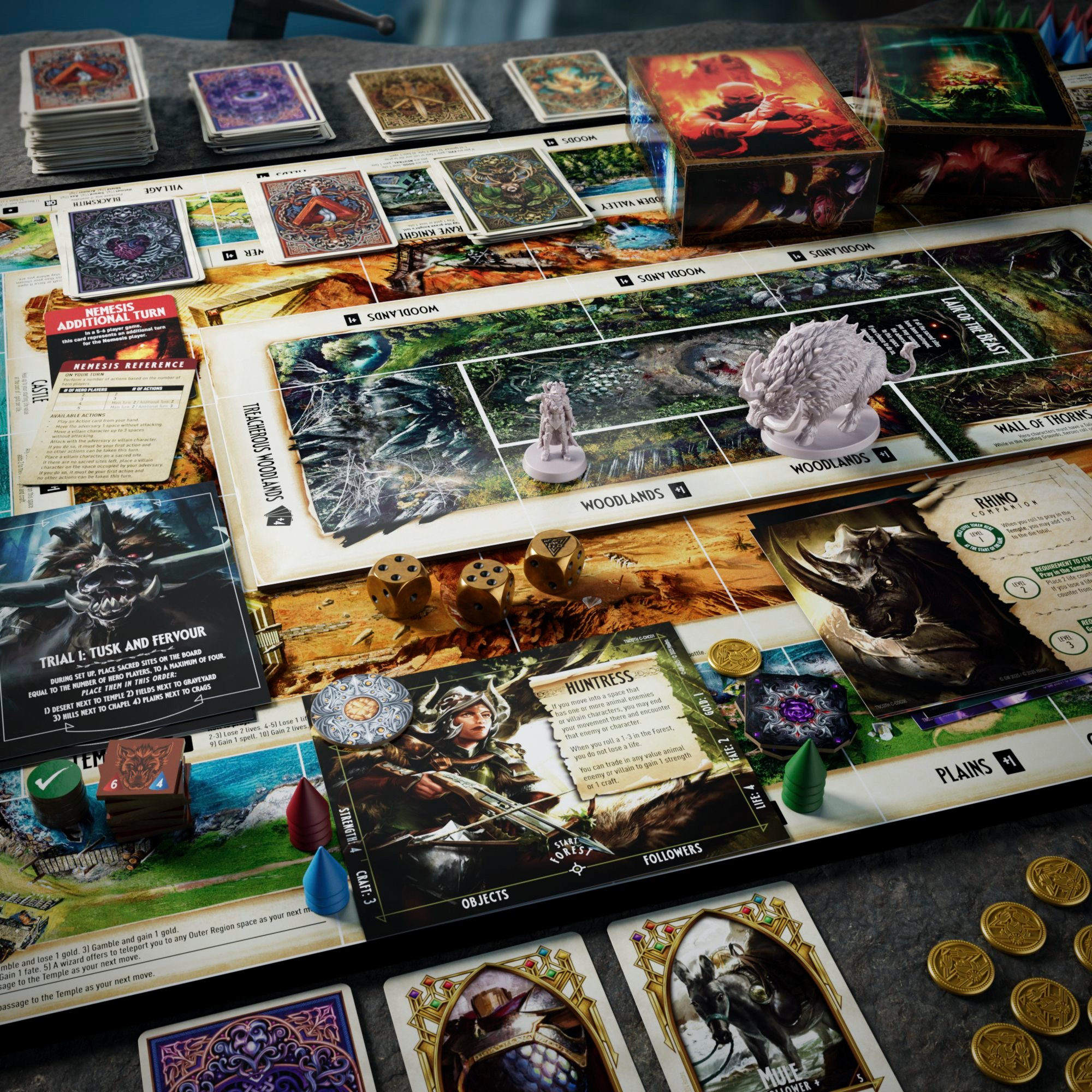 Talisman Nemesis: Call of the Hunt Expansion (Requires Talisman 5th Edition Board Game)