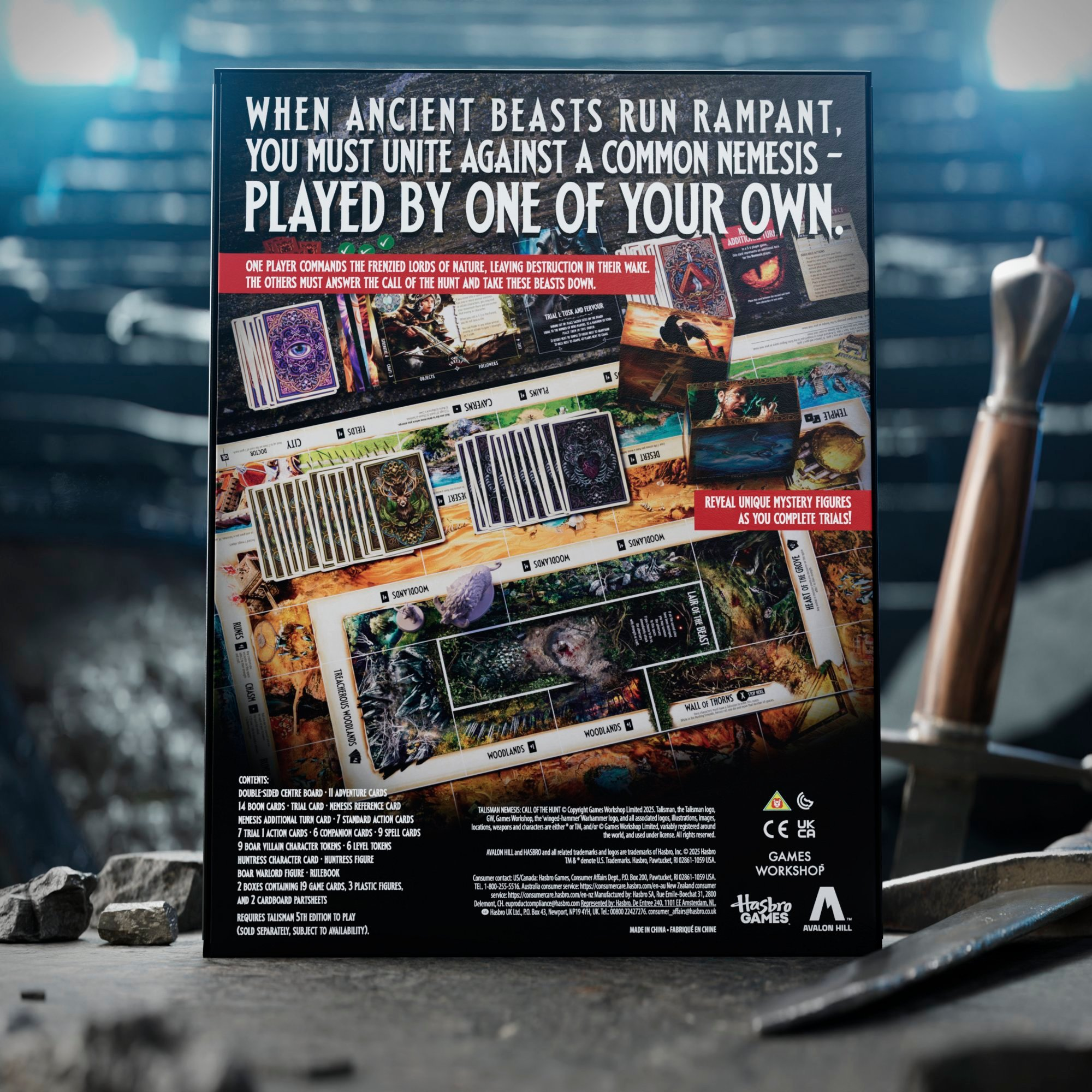 Talisman Nemesis: Call of the Hunt Expansion (Requires Talisman 5th Edition Board Game)