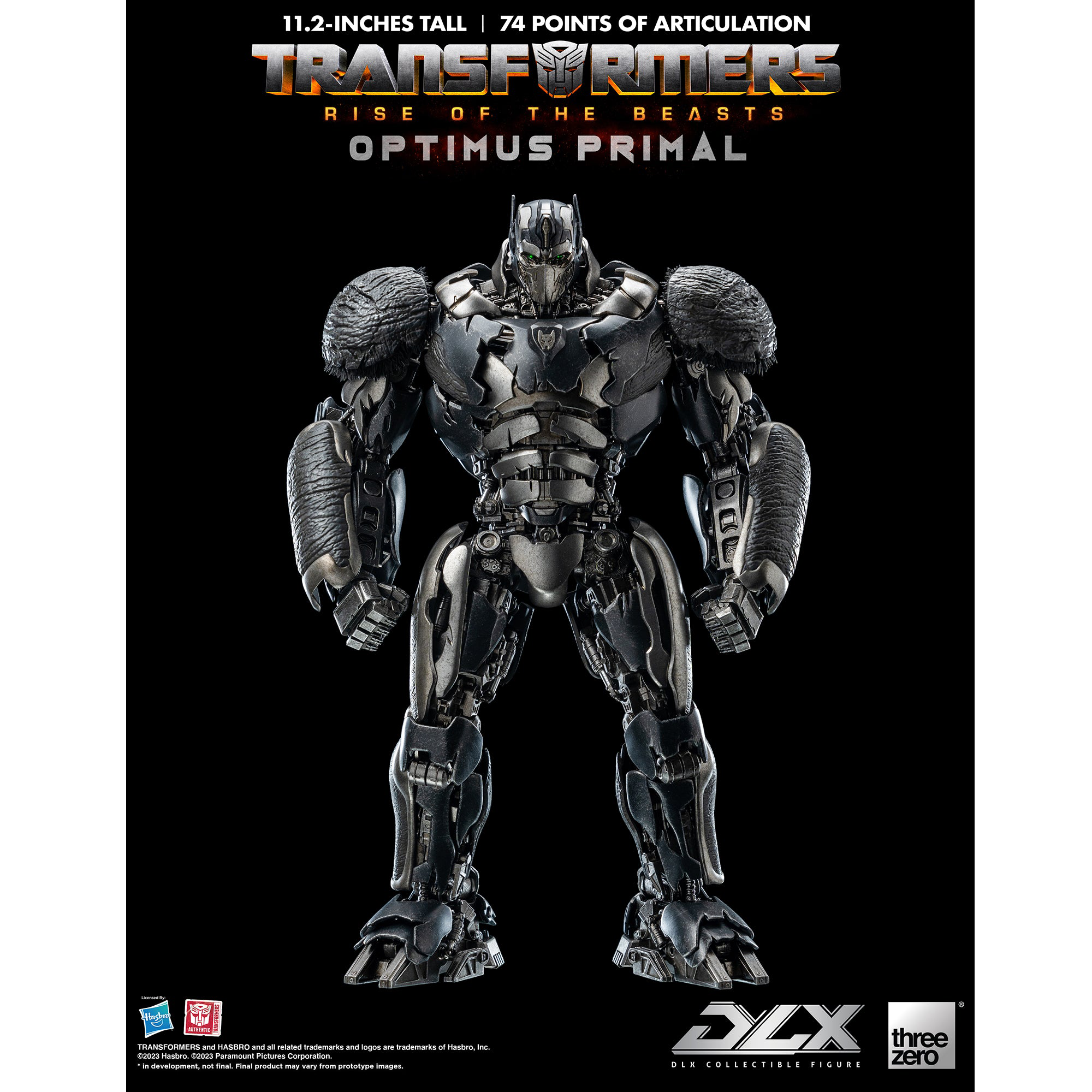 Transformers: Rise of the Beasts - DLX Optimus Primal By Threezero
